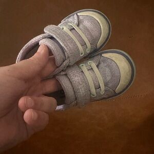 See Kai Run Purple Velcro Sneakers for Toddler